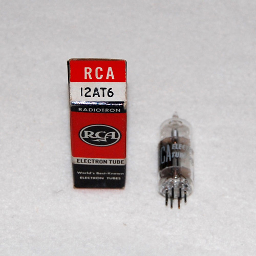 RCA 12AT6 Electron Tube - 1950's