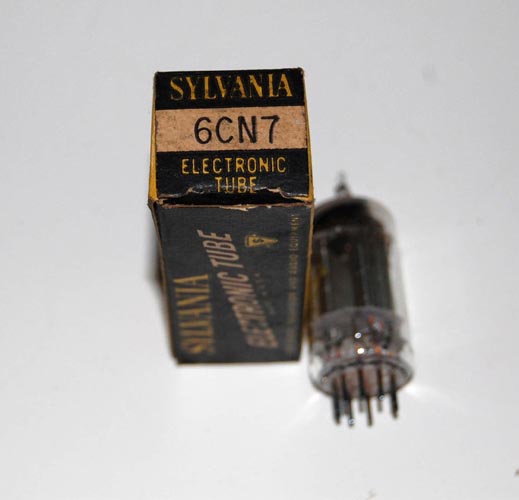 Sylvania 6CN7 Electron Tube - 1950's