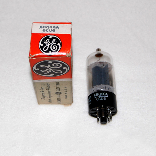 GE Electron Tube 6BQ6GA/6CU6 - 1950's