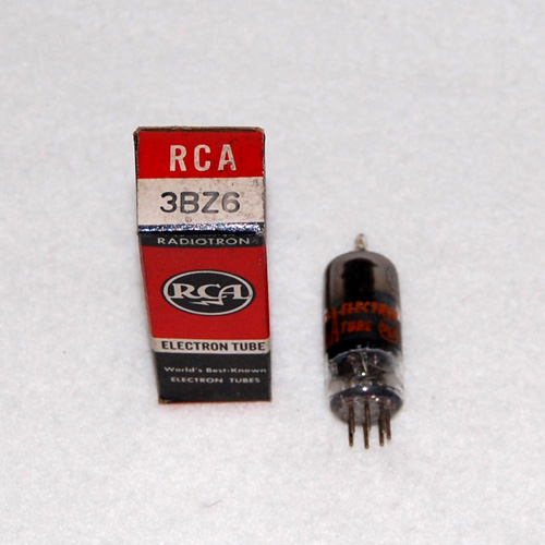 RCA Electron Tube 3BZ6 - 1950's