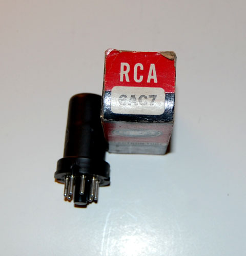 RCA 6AC7 Electron Tube - 1950's