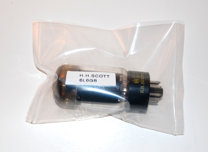 Vintage H.H. Scott 6L6GB Electron Tube - 1950's