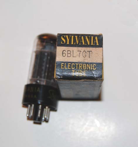 Vintage Sylvania Electron Tube 6BL7GT 1950's