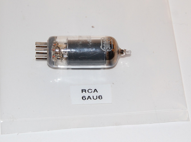 RCA 6AU6 Electron Tube - 1950's
