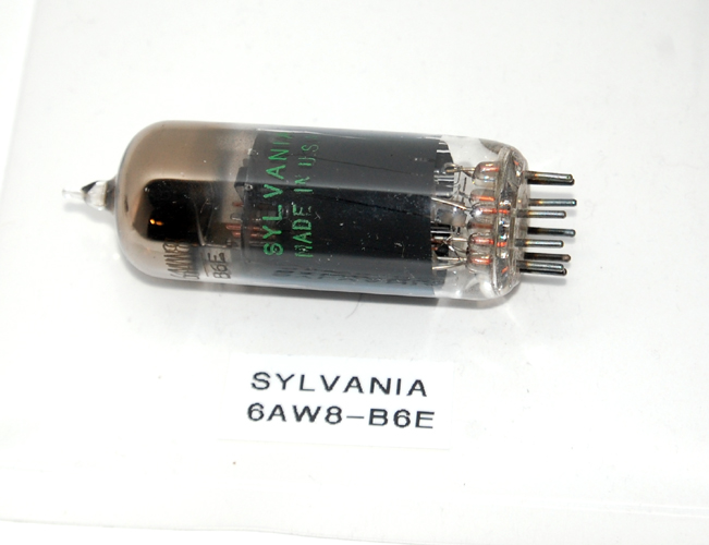 Vintage Sylvania 6AW8/B6E  Electron Radio Tube - 1950's