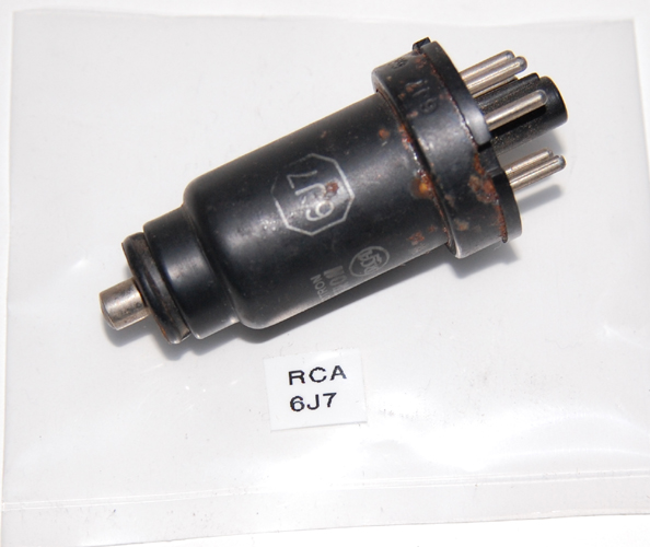 Vintage RCA 6J7 Electron Radio Tube 