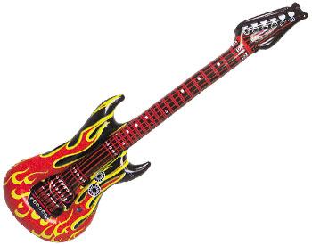 Flame Guitar Inflatable