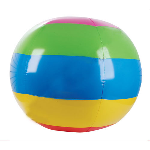 48in Multi Colored Beach Ball Inflate