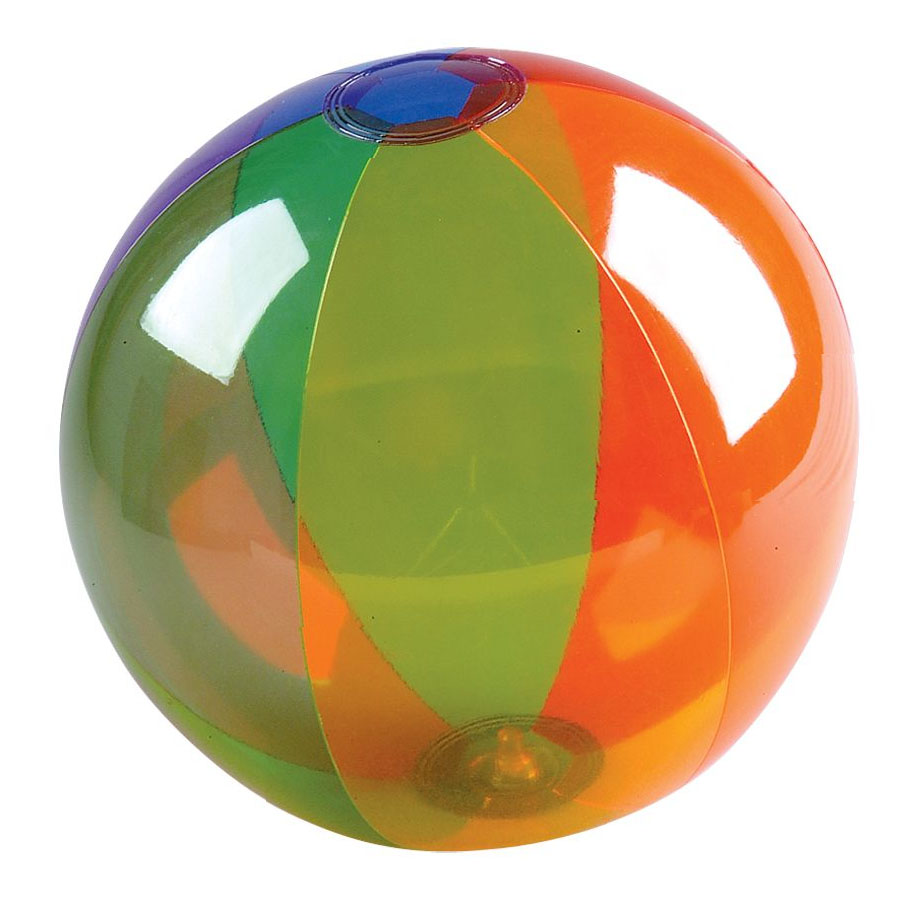 Rainbow Beach Ball Inflate