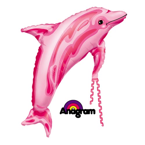 Pink Dolphin Balloon