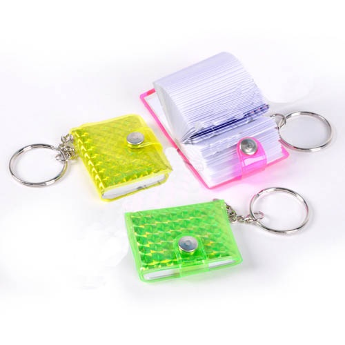 Laser Notepad Key Chain
