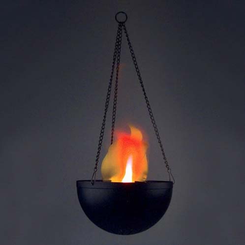 Hanging Flame Lamp [8in]