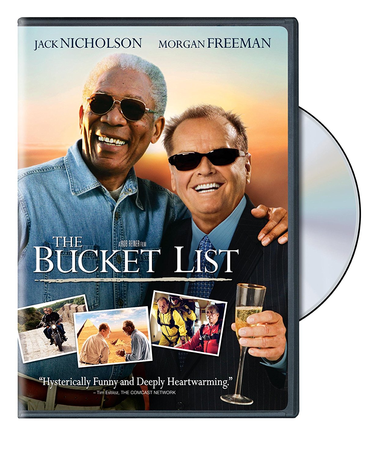 The Bucket List - Jack Nicholson, Morgan Freeman - DVD  - 2008