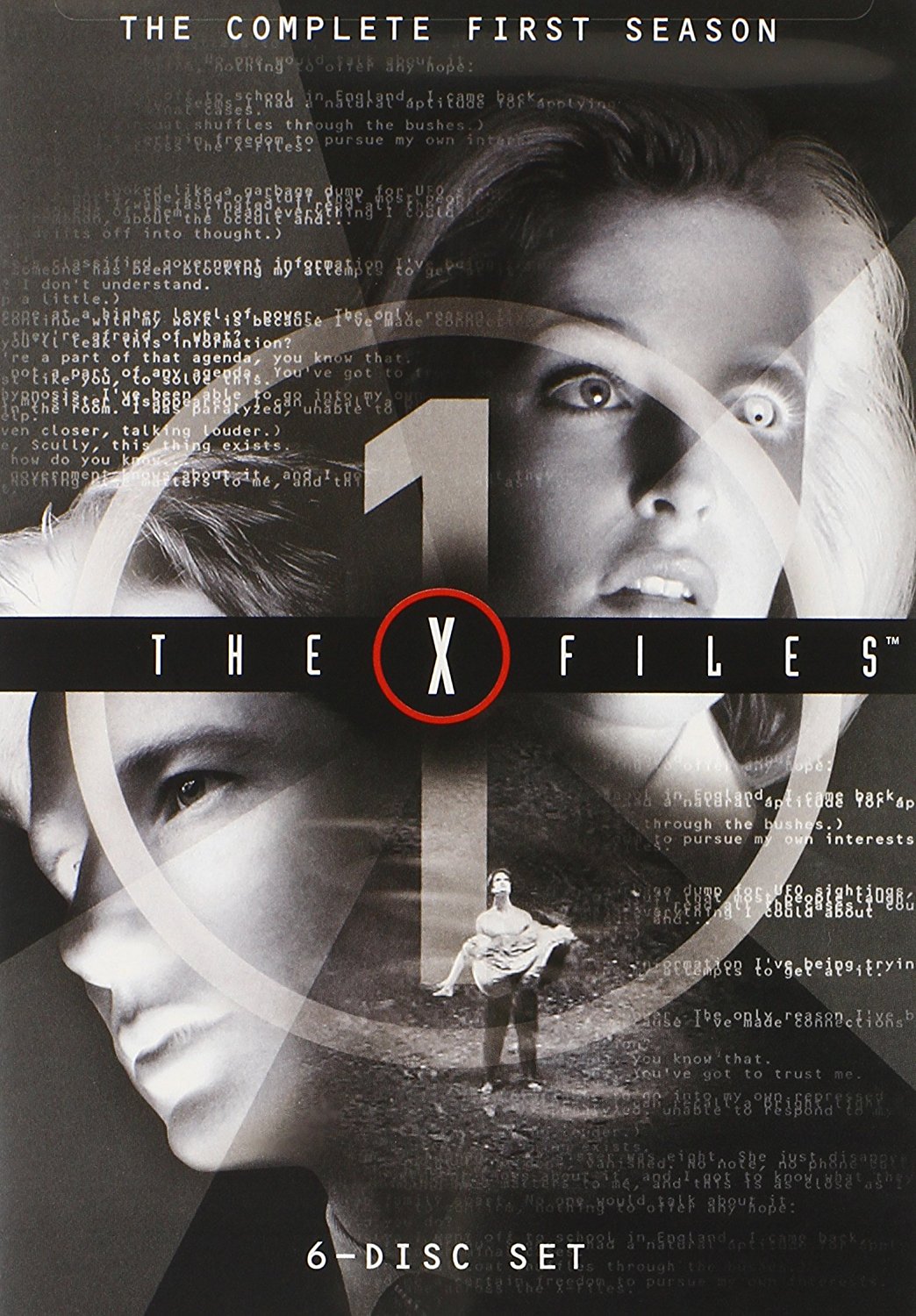 The X Files Season 1 -  David Duchovny, Gillian Anderson - DVD 