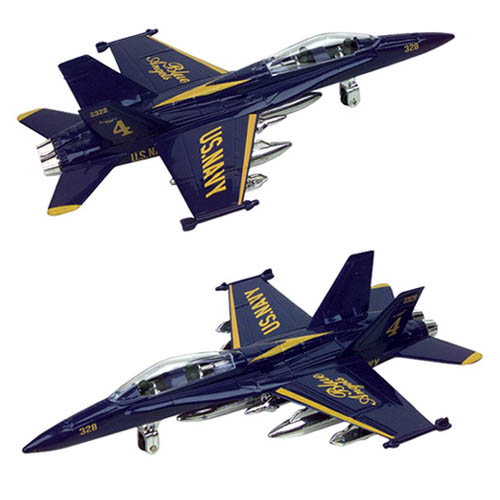 Die Cast Pull Back Blue Angels