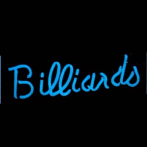 Neon Billiards Sign Lamp