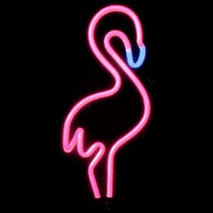 Neon Flamingo Sign Lamp