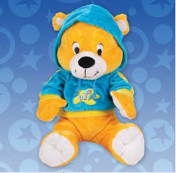 15in Texting Plush Bear w/ Blue Outfit