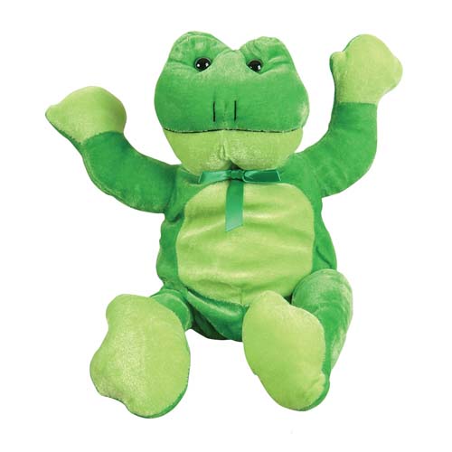 Green Frog Plush [14in]