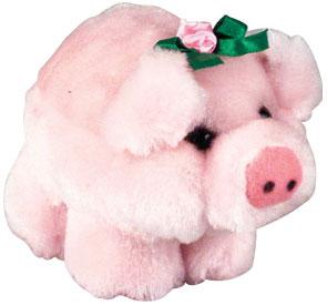 Plush Pink Piggie [4in]