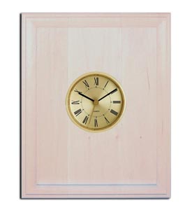 Ebony Bead Wood Finish clock w/ 2 inch dial