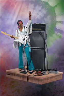 Jimi Hendrix Action Figure