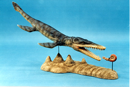 Kronosaurus Diorama