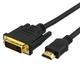 shopbestlove: DVI to HDMI Shielded Cable 10 ft Male-Male