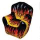 shopbestlove: Flame Print Chair Inflate