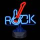 shopbestlove: Rock Guitar 12In Neon Sign ( Red / Blue )