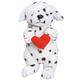 shopbestlove: 10 Inch Freckles Dalmatian  Dog W/ Heart