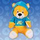 shopbestlove: 15in Texting Plush Bear w/ Blue Outfit