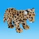 shopbestlove: Standing Cheetah Plush [8in]