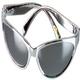 shopbestlove: Silver Wrap Around Sunglasses