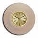 shopbestlove: Antique cove wood finish clock w/ 2 inch dial